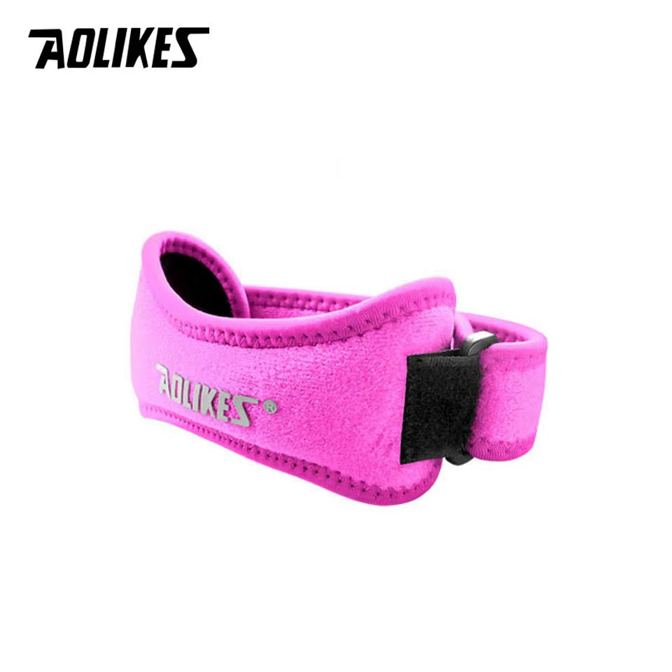 1PCS Knee Braces for Knee Pain,Patella Knee Support Strap,Adjustable Patellar Tendon Stabilizer Band for Basketball