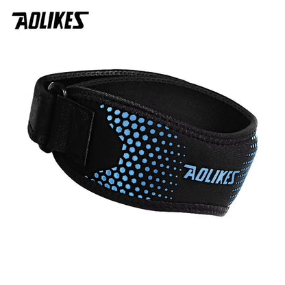 1PCS Knee Braces for Knee Pain,Patella Knee Support Strap,Adjustable Patellar Tendon Stabilizer Band for Basketball