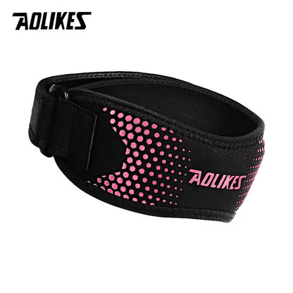 1PCS Knee Braces for Knee Pain,Patella Knee Support Strap,Adjustable Patellar Tendon Stabilizer Band for Basketball